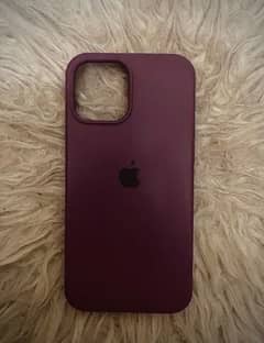 midnight purple silicon case for 12 pro max