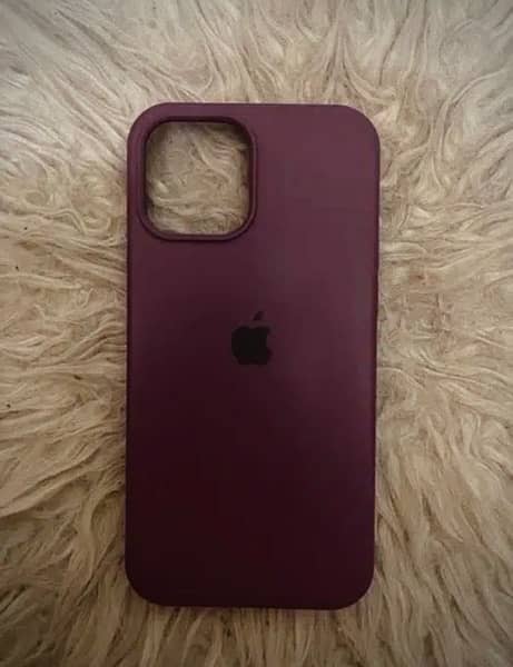 midnight purple silicon case for 12 pro max 0