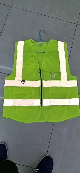 Safety Vest Jackets Reflective Strips Vest 120GMS 3