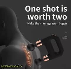 portable Double Heads Massage Machine, free delivery all Pakistan
