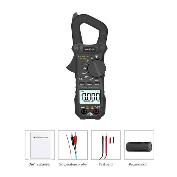 WINAPEX 8203 6000 Counts AC DC Digital Multimeter Clamp Meter Pakistan 6