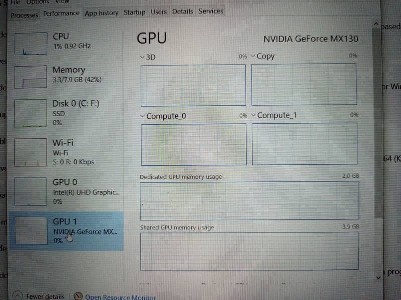 HP ProBook 450 G6 2GB NVIDIA Core™ i7-8565U 16GB RAM 256GB SSD 7