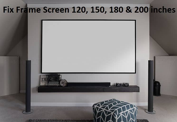 Fix Frame Projector Screen Home cinema Projector Screen 169 Ratio 5