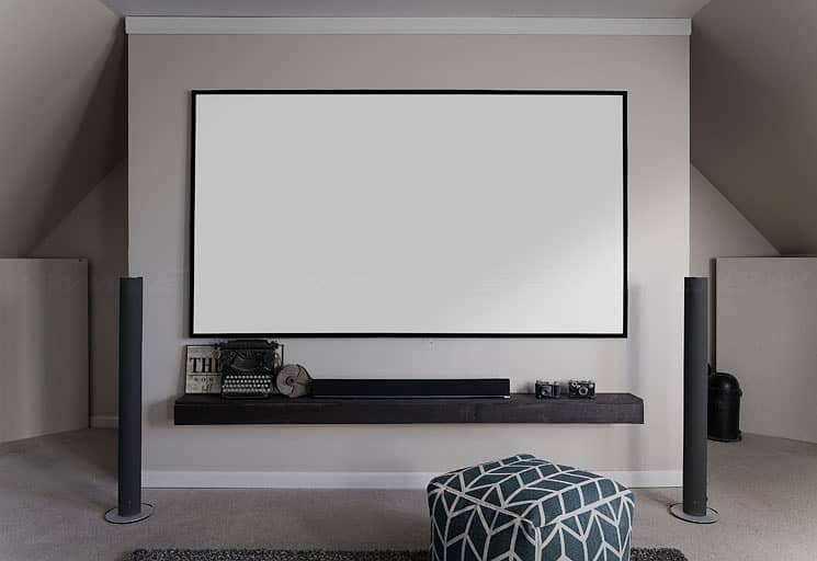 Fix Frame Projector Screen Home cinema Projector Screen 169 Ratio 6