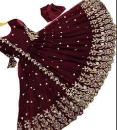 3 Pcs Women's Stitched Shamoz Silk Embroidered Suit 0