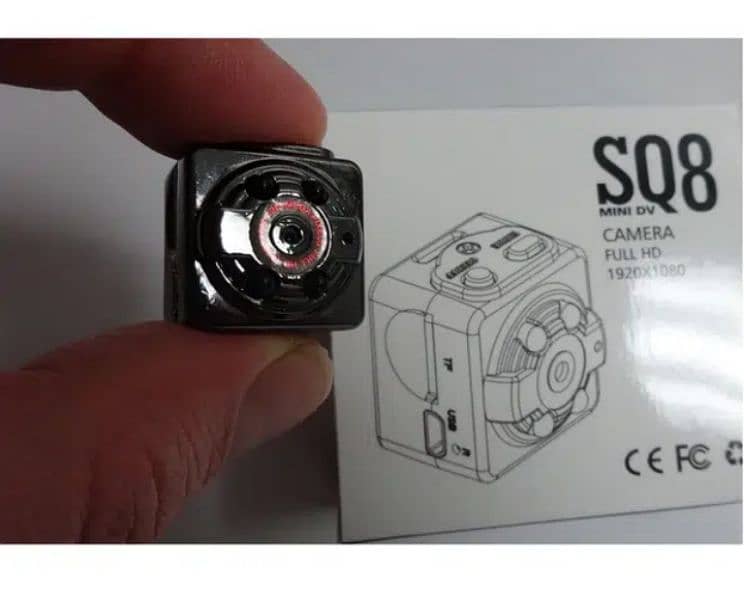 NewHidden Mini Camera SQ8 Night Vision 0