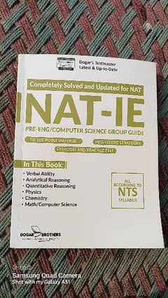 NAT-IE ( According to all nts syllabus )