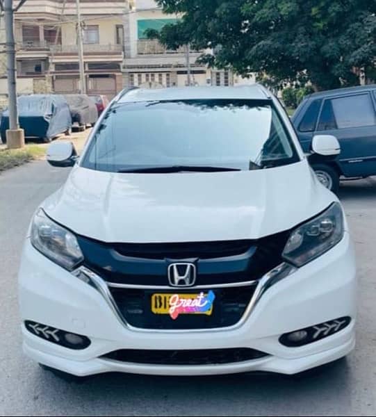 honda vezel 2015 reg 2019 z pakage karachi 0