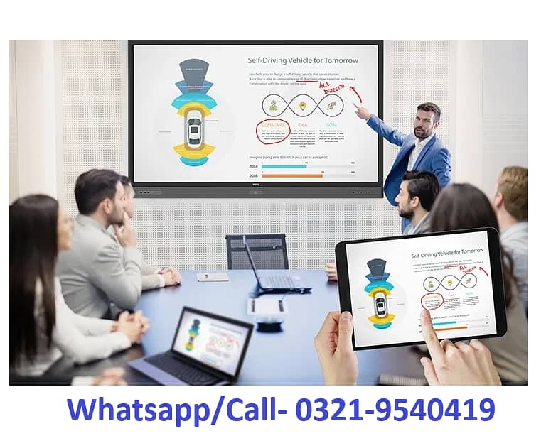 Digital Smart Board, Interactive Touch LED Screen, Interactive Smart 7