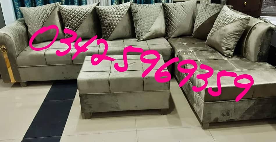 sofa set 5 seater home office furniture table chair shop cafe dresser 17