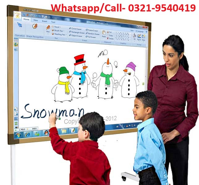 Smart Board, Interactive White Touch Board, Digital Screen Digital Led 1