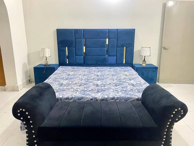 Bed set double bed furniture for sale ( urgent sell) 3
