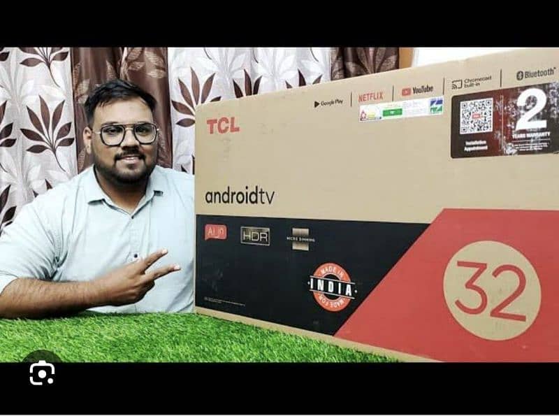 32 INCH TCL LED TV - ANDROID TV  - SMART TV  03228083060 2