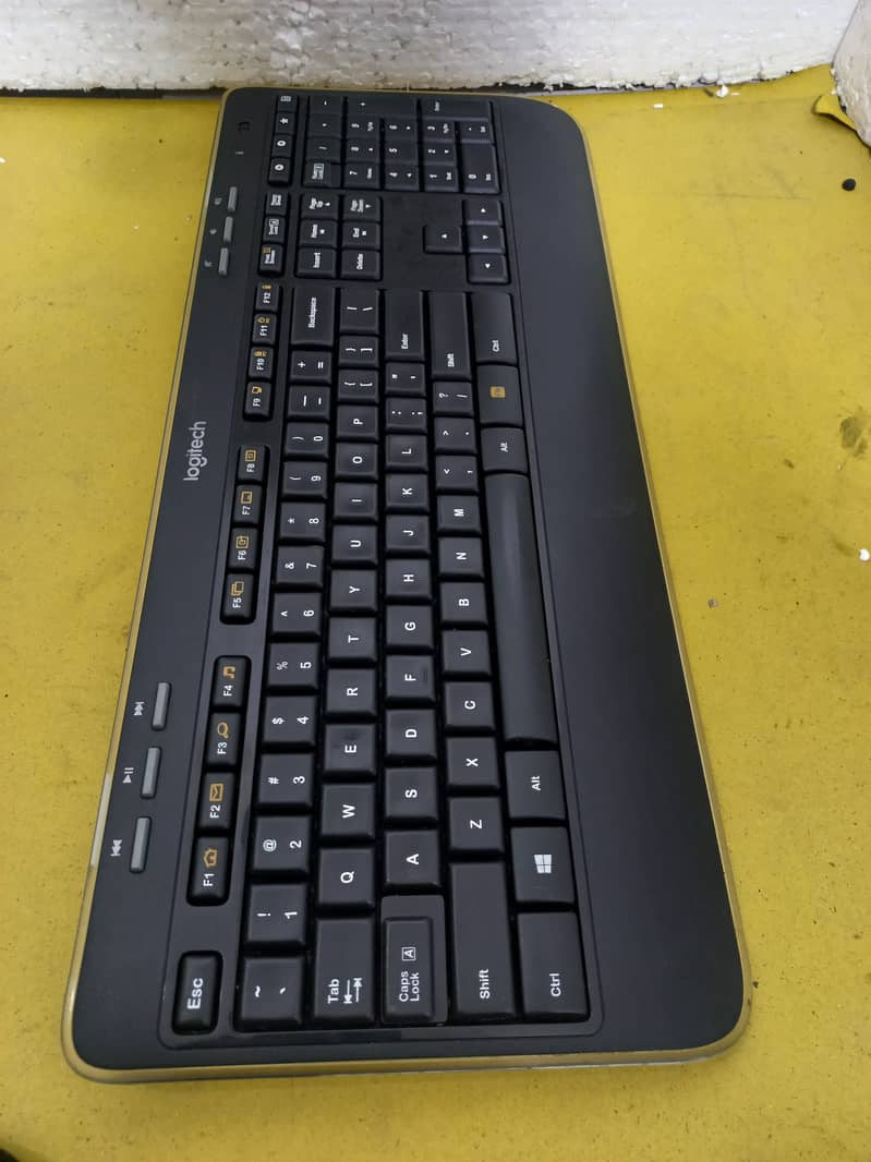 Wireless Logitech Keyboard and Mouse Combo with Dongle 3