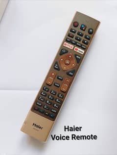 Remote control | Haier Original remote voice control