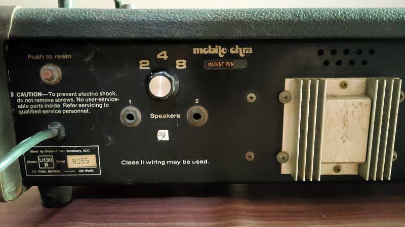 OLD VINTAGE UNIVOX BASS GUITAR AMP HEAD AMPLIFIER U200B 5