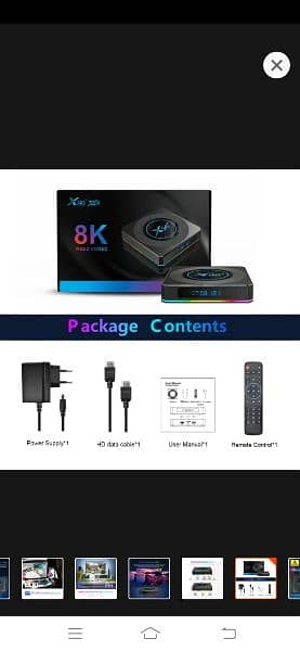 X96Q Pro - 8GB+128GB - Android 12 - 4K - Smart Android Tv Box 4