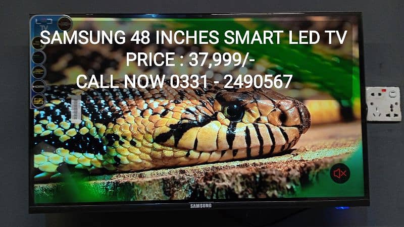 MEGA SALE SAMSUNG 48 INCHES SMART SLIM LED TV 0