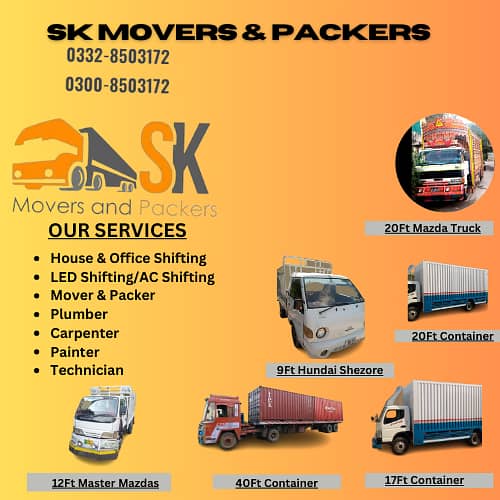 Movers & Packers | House Shifting | Moving Company Goods transport 0