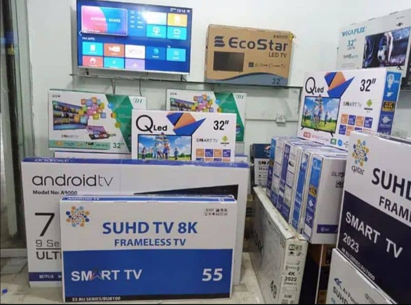 Fresh stock 32 Android led tv Samsung box pack 03044319412 hurry up 1