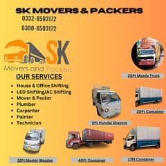 Goods transport,House shifting,Shehzore Mazda movers packers Container 0