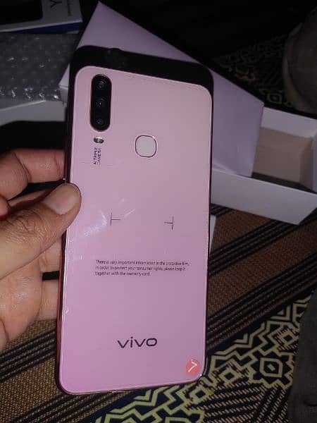 vivo y17 8gb 256gb with box charger 5