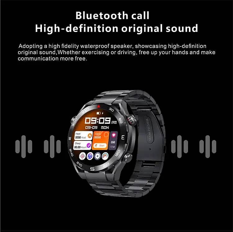 P9 Ultramat Smart Watch 1.62 Inch Amouled 3D Dynamic Dial NFC 5