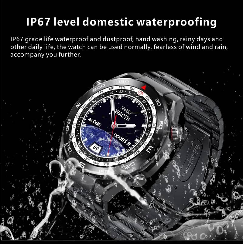 P9 Ultramat Smart Watch 1.62 Inch Amouled 3D Dynamic Dial NFC 7