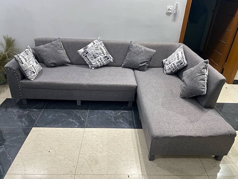 L shape sofa for sale 1