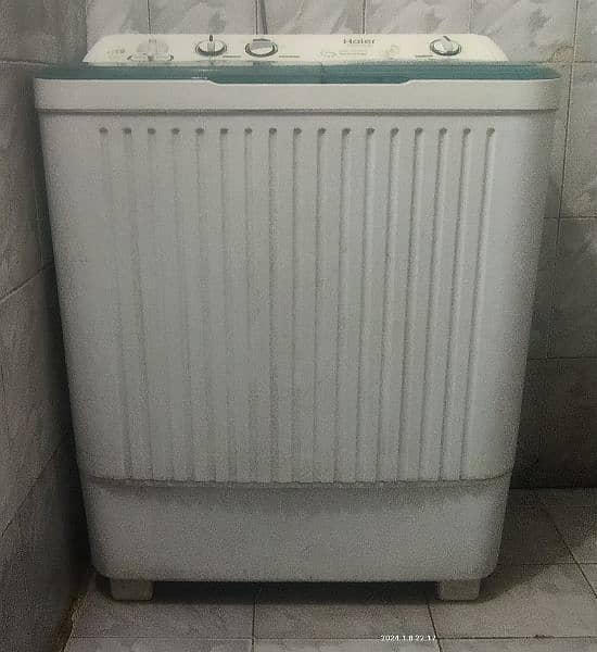 haire washing machine with dryer 10 kg 0