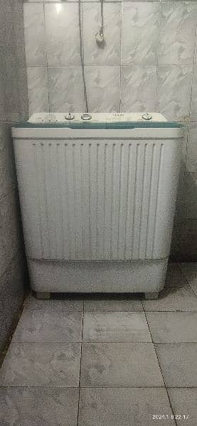 haire washing machine with dryer 10 kg 1