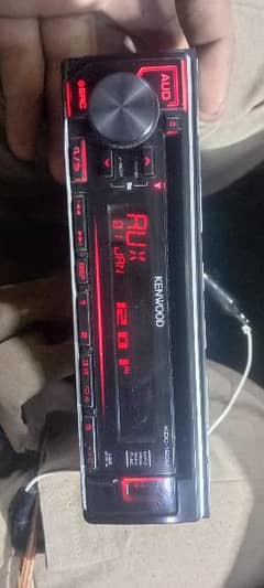 Kenwood original MP3 player USB aux FM 7 multiple colours Bt bulit in