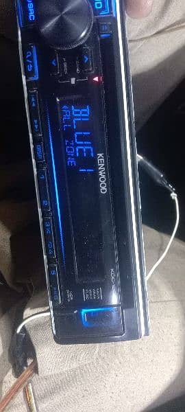Kenwood original MP3 player USB aux FM 7 multiple colours Bt bulit in 6