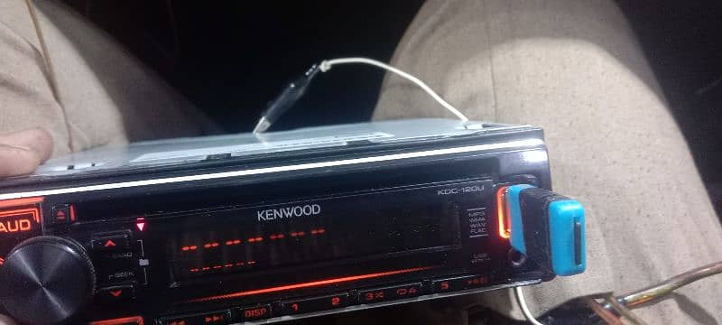 Kenwood original MP3 player USB aux FM 7 multiple colours Bt bulit in 14