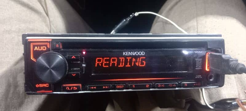 Kenwood original MP3 player USB aux FM 7 multiple colours Bt bulit in 16