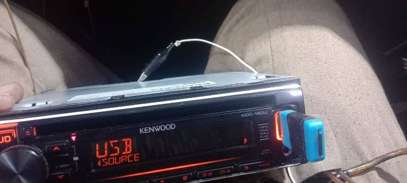 Kenwood original MP3 player USB aux FM 7 multiple colours Bt bulit in 17