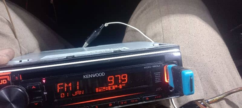Kenwood original MP3 player USB aux FM 7 multiple colours Bt bulit in 18