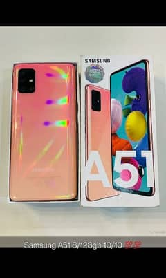 Samsung Galaxy A51 8/128 with box 10 / 10 condition