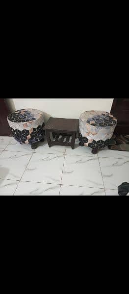 Stools with table 1