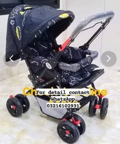 Baby stroller pram best for New born 03216102931