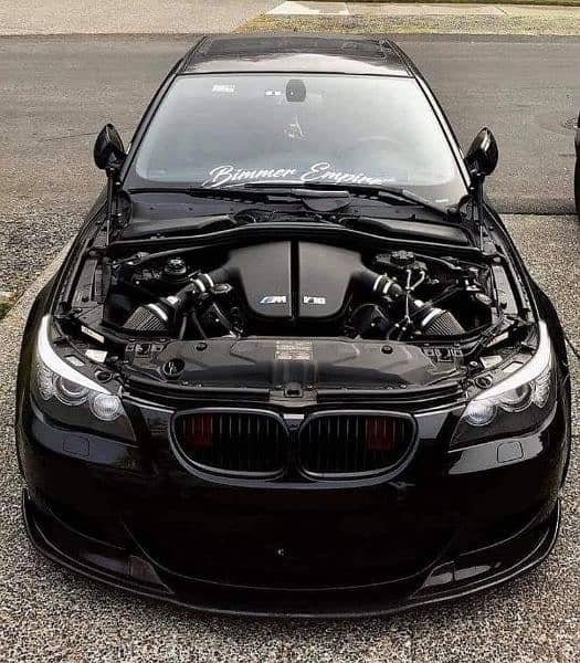 bmw e60 5 series body kit m5 converted style 4