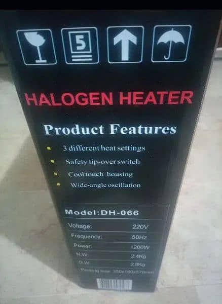 Imported Electric Heater | Slim design with 3 Heat Settings | Original 2