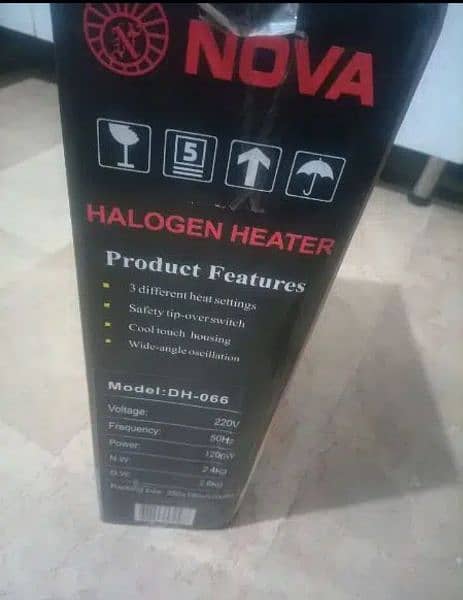 Imported Electric Heater | Slim design with 3 Heat Settings | Original 5
