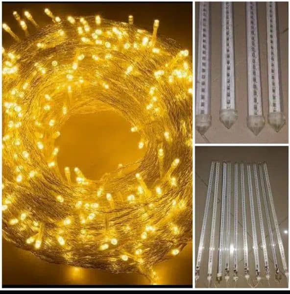 Mini fairy lights / Drop lights / Multi shadi and Yellow fairy lights 0