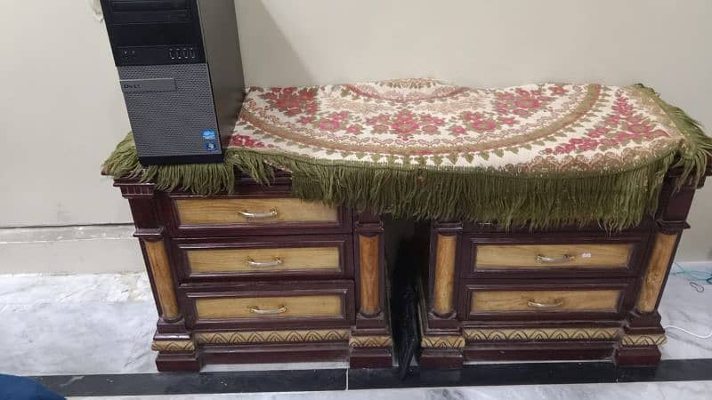wood Double bed sale 5