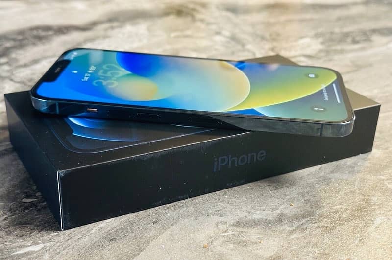 Apple iPhone 12 Pro Max 256GB Physical SIM Unlock Water Pack with BOX 0
