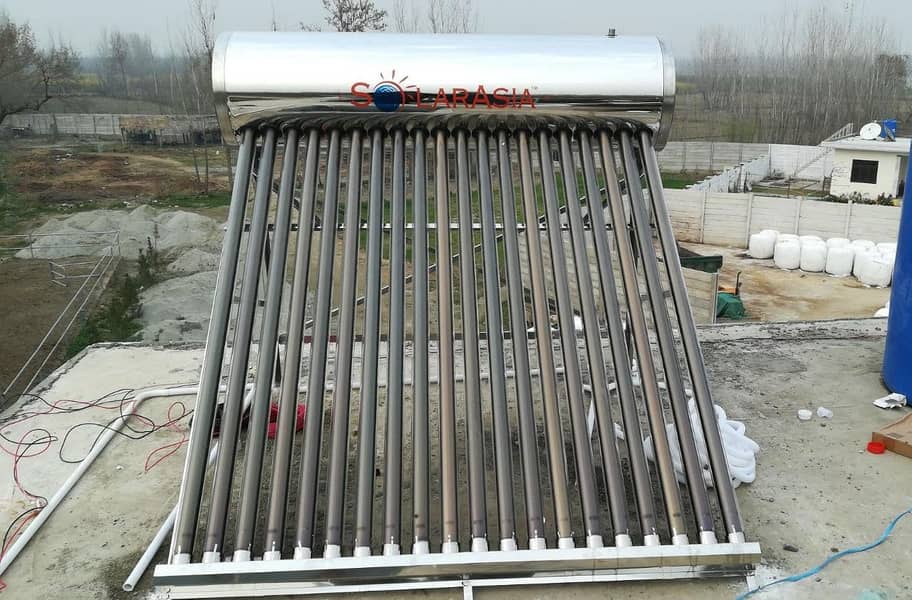 : "Solar Asia's Stainless Steel Geyser: Eco-Friendly, 10-Year Warranty 5