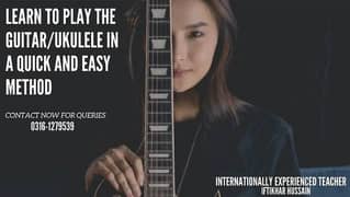 Guitar Classes | Learn to Play the Guitar in A Quick and Easy Method