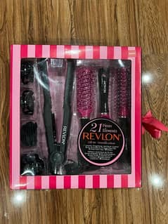21 pieces Revlon Gift set Imported from Canada (Revlon Straightner)