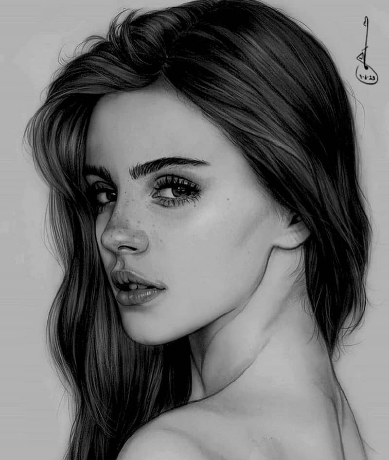 Order Realistic Pencil Sketch 0